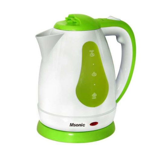 Electric Kettle Msonic MEN438WE | 1,8l, 1800W | white-green