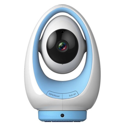 Foscam Baby Monitor IP camera FOSBABYP1-BLUE WLAN 2.8mm H.264 720p Plug&Play