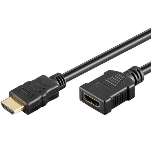 Techly Monitor extension cable HDMI-HDMI M/F 7.5m black