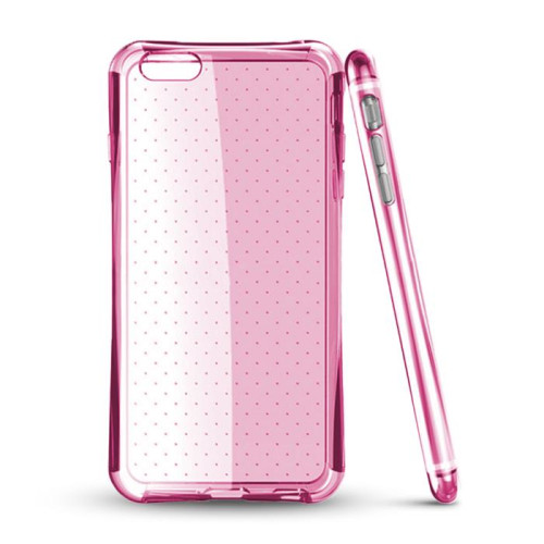 Mocco Dotted Back Case Aizmugurējais Silikona Apvalks Priekš Samsung G900 Galaxy S5 Roza