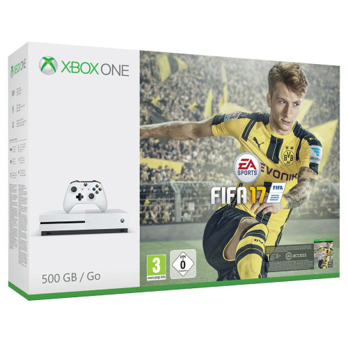Xbox One S 500GB + FIFA 17 + EA Access 1m