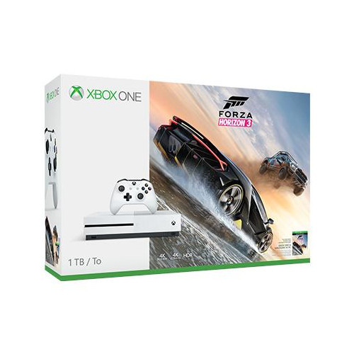 Microsoft Xbox One S 1TB White + Forza Horizon 3