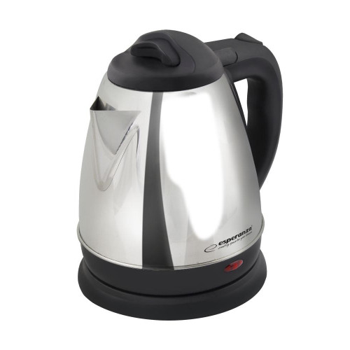 Esperanza EKK016S Electric Kettle 1 L, SILVER shiny