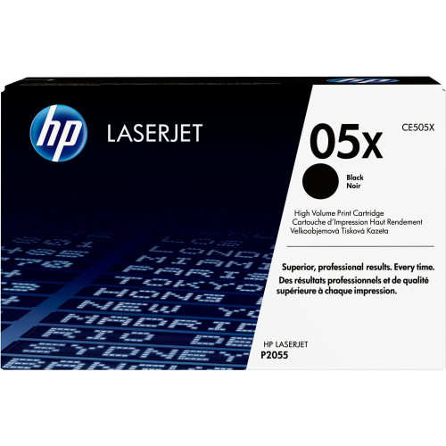HP 05X Laser cartridge 6500 pages Black