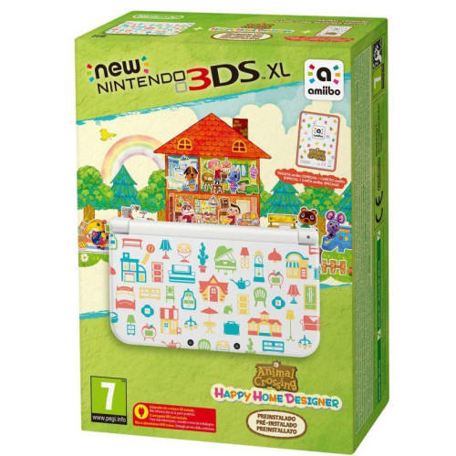Nintendo New 3DS XL + Animal Crossing: Happy Home Designer Edition