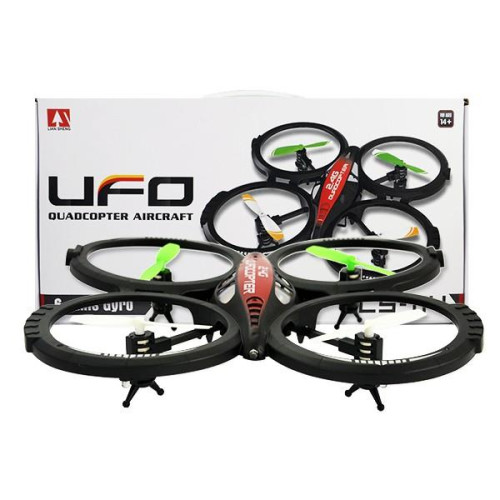 DRON Quadrocopter FLYING AIR NANO BLACK SPY Drone VS145373 After Tests