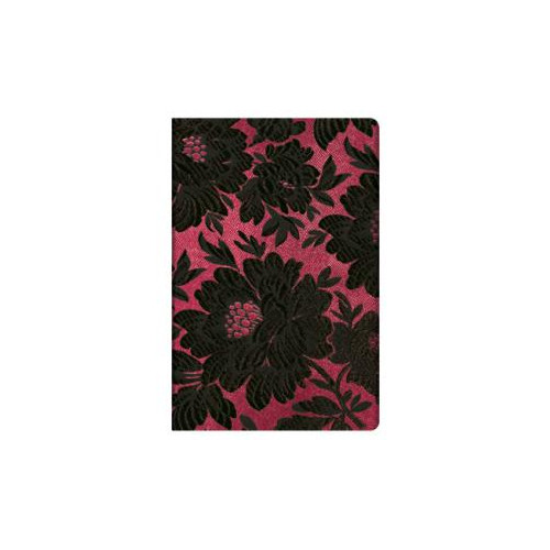 Piezīmju grāmata Chic&Satin (Black Dahlia) 95x140mm