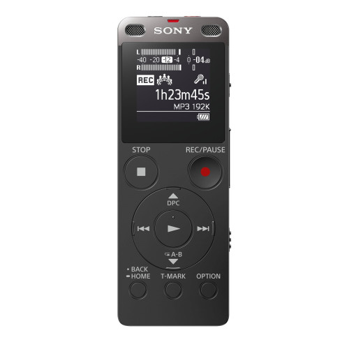Sony ICD-UX560 Internal memory & flash card Black dictaphone