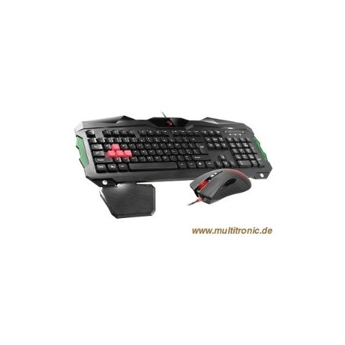 A4Tech Bloody Q2100 USB Deutsch Schwarz Tastatur (A4TKLA45502)
