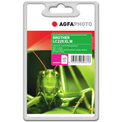AgfaPhoto APB225MD 1200pages Magenta ink cartridge