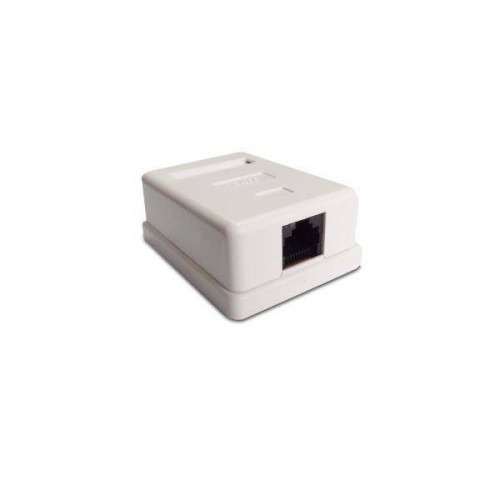 DIGITUS CAT 6 modular wall outlet 1xRJ45 shielded