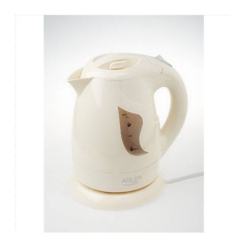 Adler AD 08 b Type Standard kettle, Beige, 850 W, 1 L, 360° rotational base